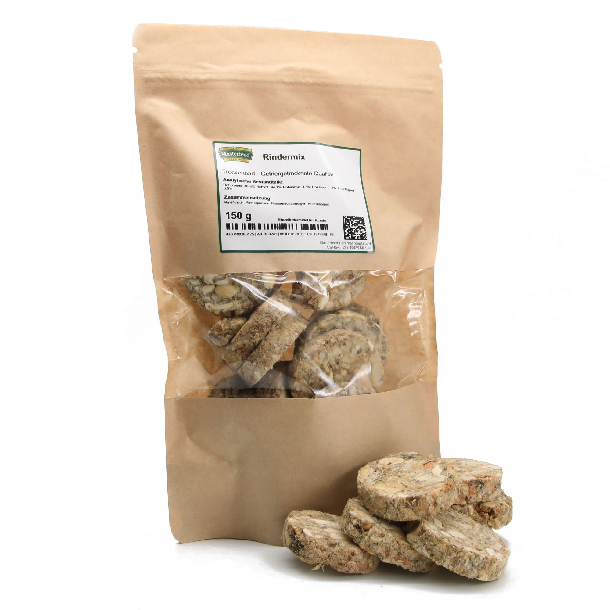 Rindermix Trockenbarf - Gefriergetrocknete Qualität