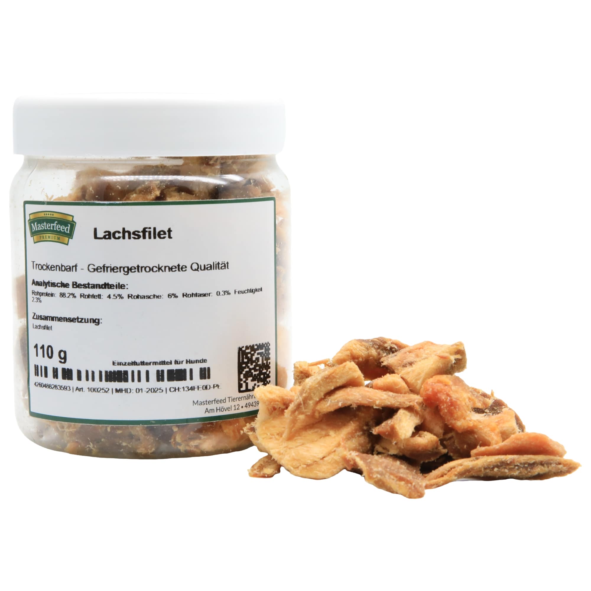 Lachsfilet Trockenbarf - Gefriergetrocknete Qualität